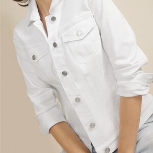 Maurice's Women's White Denim Jacket XL